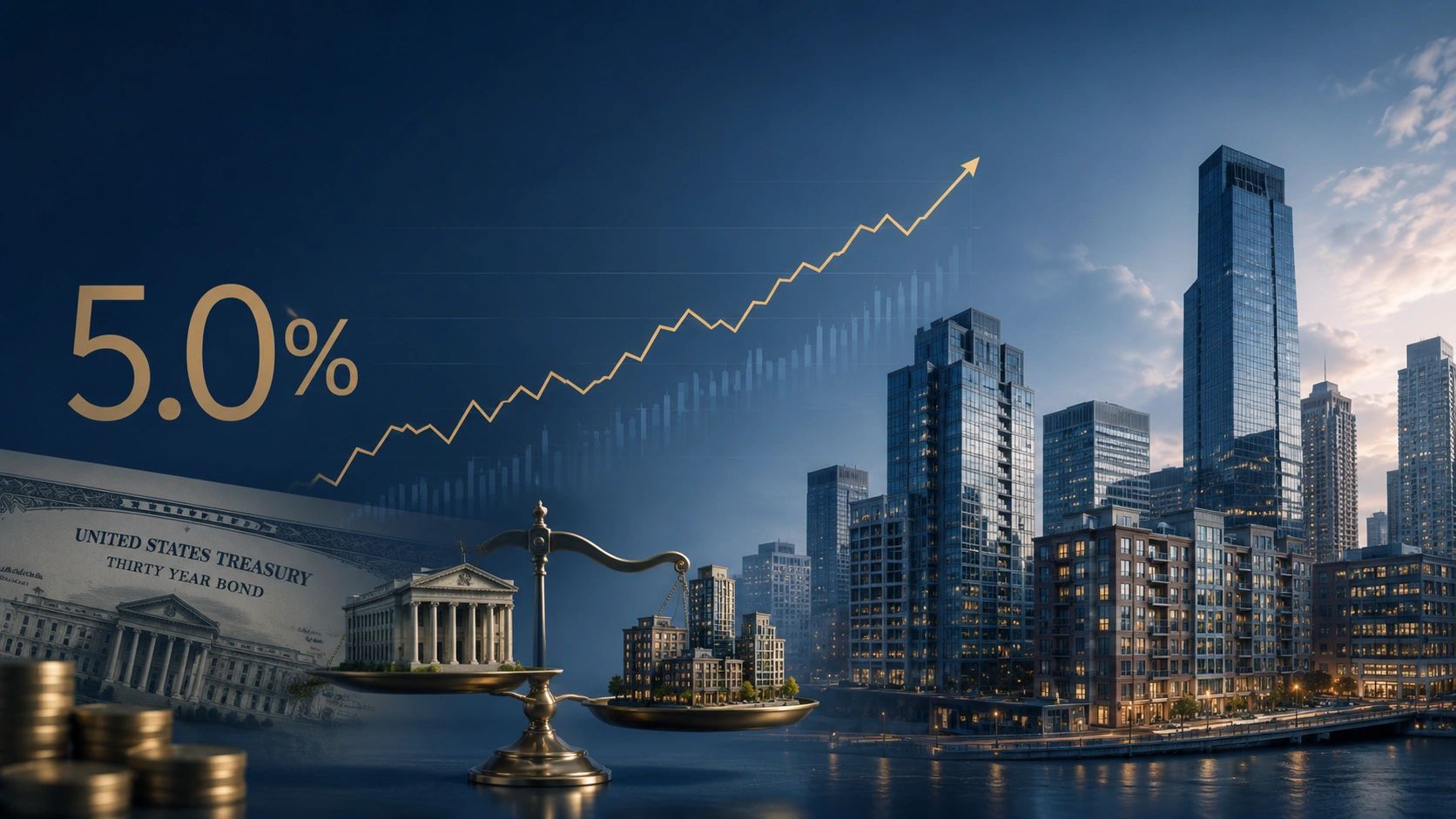 What does 5% on a 30-Yr Treasury Mean For Real Estate Investors